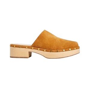 J. Crew Tan Suede Mules